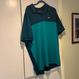 Nike Golf xl blue /grey polo